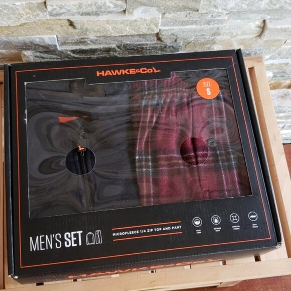 Men Microfleece Set 1/4 Zip Top And Pant - Picture 4 of 5